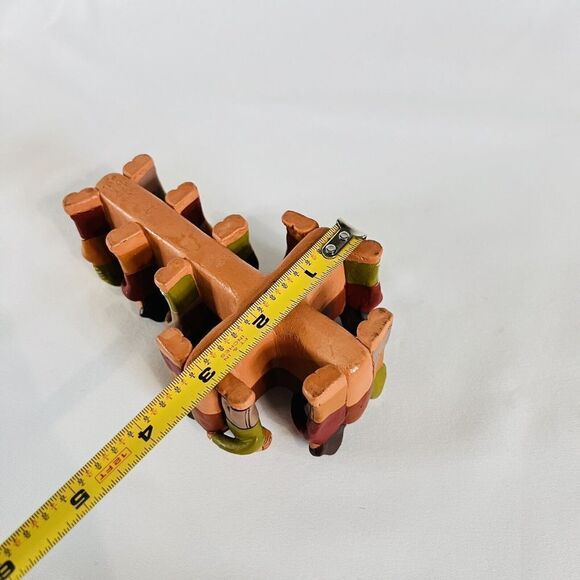 Terra Cotta Folk Art Clay Pottery Peruvian Crucification Carrying Of The Cross - Picture 10 of 11